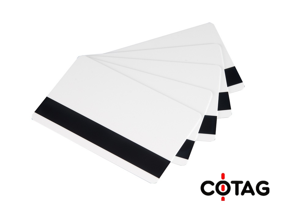 Cotag PVC Unencoded Proximity Magstripe Cards - Pack of 10
