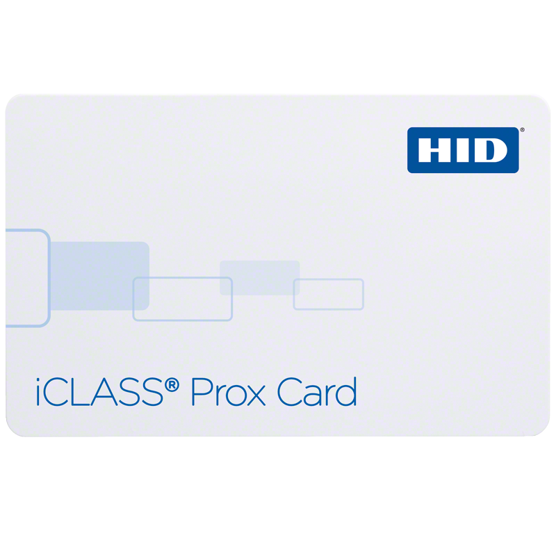 HID 2000PGGMV Card Smart iCLASS WH 2K Vertical Slot Cards (Pack of 100)