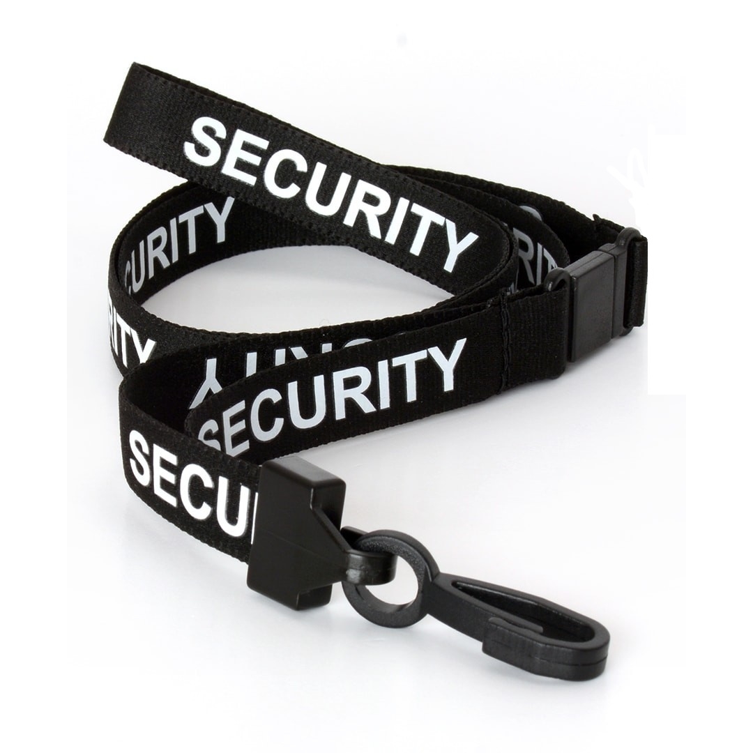 90cm Security Breakaway Lanyards with Plastic Clip - Pack of 100