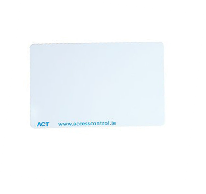 ACT PVC ISO Prox Cards - Pack of 10 Access Cards