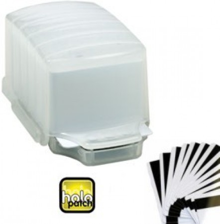 Magicard PC4 Hi-Co Holopatch Cards in Dispenser