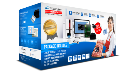 Single Sided - Fire Red - Dual Contact/ Contactless Encoding