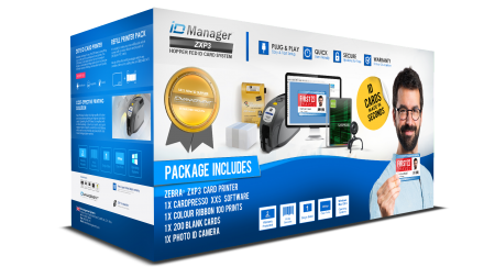 Zebra ZXP Series 3 Card Printer | Single Sided | Contact/Contactless Encoding | USB & Ethernet | *CARD SYSTEM*