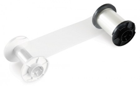 Fargo 82615 Clear Thermal Transfer Single Overlaminate Film - 500 Prints