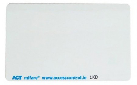 ACTPRO MIFARE ® 1KB PVC ISO Cards - Pack of 10 Access Cards