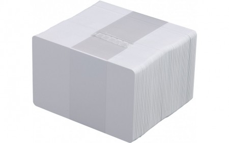 Zebra 104523-170 Premier (PVC) Recycled White Cards – Blank – Pack of 500