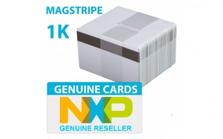 Mifare ® 1K EV1 PVC with Magstripe - Pack of 100