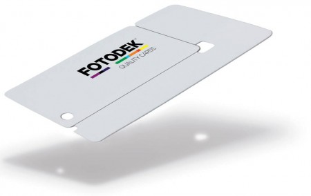 Fotodek® MIFARE® EV1 1k Contactless Chip Key Tag Cards - Pack of 100