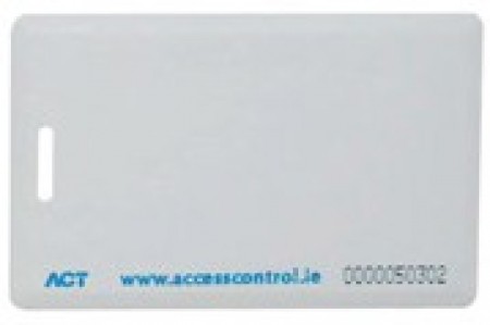 ACT PVC Half Clamshell Half Proximity Card - Pack of 10 