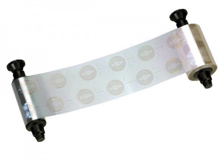 Evolis 1.0mil Holographic (World Globe) Laminate - 200 Images for Securion 