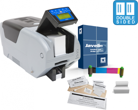 Javelin J230iF Card Printer Bundle
