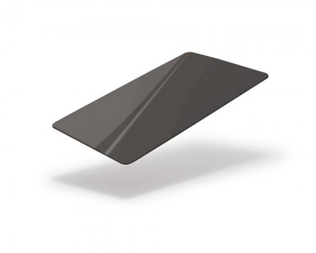 FOTODEKⓇ BK76-H27-A-SC-SP Gloss Signature Panel Coloured Solid Core Magstripe Cards (100s) Hi-Co 2750oe - Onyx Black
