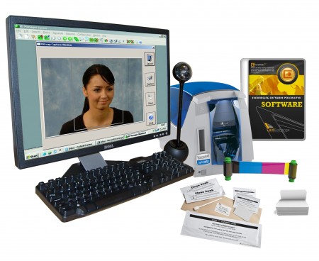 Datacard SP25 Plus Monochrome Single Sided Card System