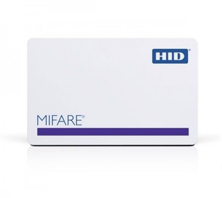 HID 1430NG1SV Smart MIFARE® Non Programmed F-Gloss Cards (Pack of 100)