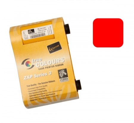 Zebra 800033-802 ix Series Red Monochrome Ribbon - 1000 Prints