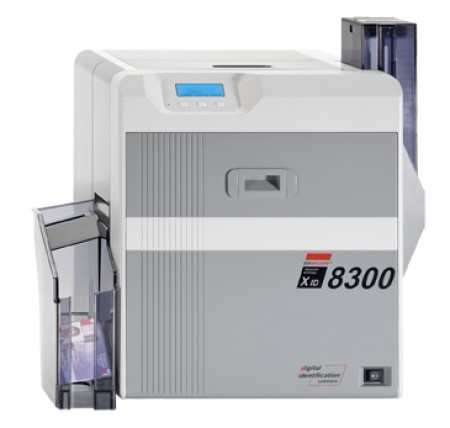 XID 8300 Retransfer Single Sided Card Printer w/ Bend Remedy and Inline Mifare, DESfire and HID iClass Encoding