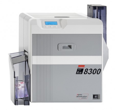 Matica XID 8300 Retransfer Dual Sided Card Printer with Bend Remedy