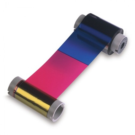 Fargo 84061 YMCFK Colour Ribbon with Fluorescent Panel - 500 Prints