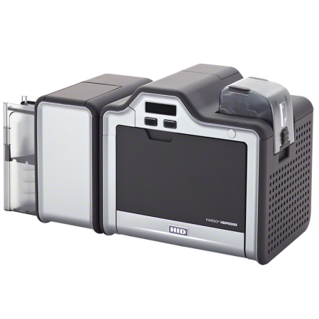 Fargo HDP5000 Dual sided ID Card Printer with iCLASS, MIFARE/DESFire & Contact Smart Card Encoding (Omnikey Cardman 5121*)