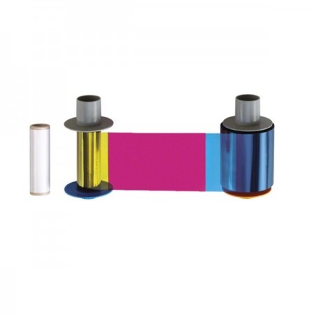 Fargo 84056 YMCKH Full Colour Ribbon with Heat Seal Panel - 500 Prints