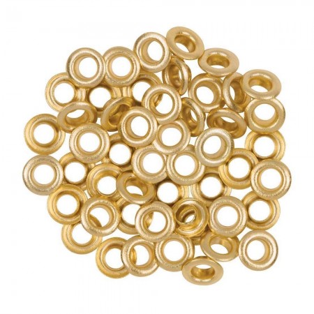 Gold Eyelets - Pack of 100