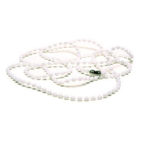 Plastic 2.4mm Bead Chain Necklace - Pack of 100