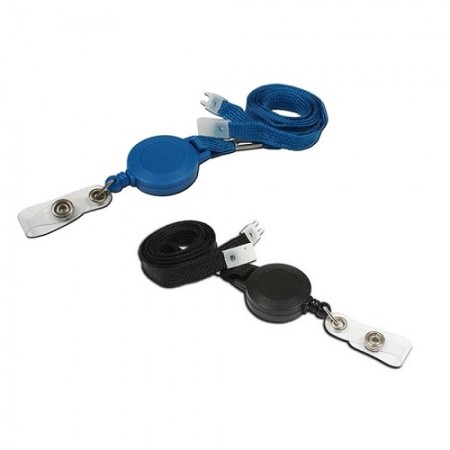 IDM Breakaway Lanyards with Integrated Yo Yo Reel - Pack of 100