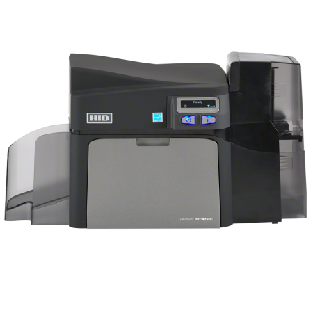 Fargo 52016 DTC4250e Single Sided Card Printer - Magstripe, iCLASS, MIFARE/DESFire & Contact Smart Card Encoding
