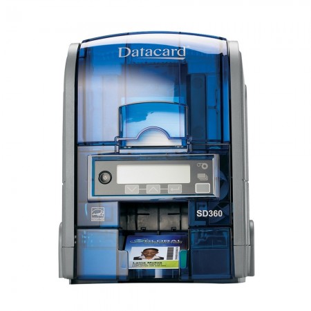 Datacard SD360 Dual Sided ID Card Printer with Single Wire DUALi Contact/Contactless Encoding
