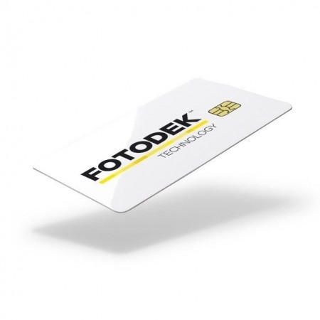Fotodek® SLE5542 Contact Chip Cards - Pack of 100, Magstripe Optional