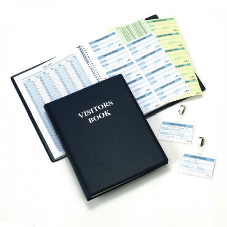 Durable Visitors Book - 100 Pass Refill