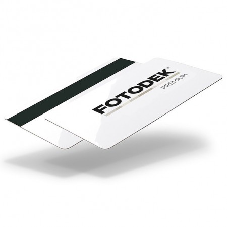 Fotodek® Premium Gloss Hi-Co 2750oe Magstripe Cards with PET Core - Pack of 100