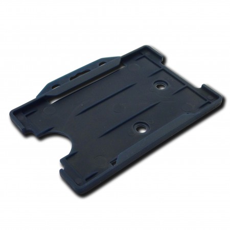 Navy Blue Open Faced Badge Holder (Pack of 100) - YA302