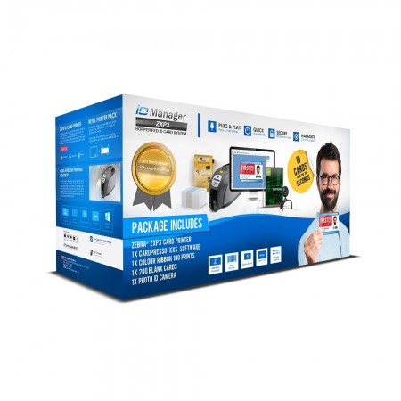 Zebra ZXP Series 3 Card Printer | Single Sided | Magstripe Encoding | USB | *CARD SYSTEM*