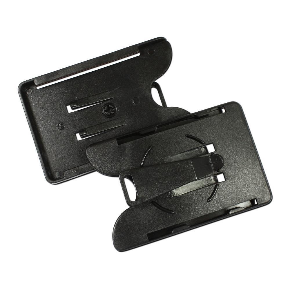 Multiple Badge Holder with Swivel Clip Credit Card Size Shop ID