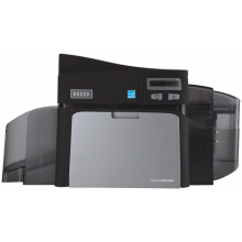 Fargo DTC4000 Dual sided Card Printer - Same side Input/Output Hopper with Magstripe Encoding