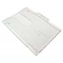 "Badge Buddy" Clear Enclosed Landscape Card Holders - Pack of 100