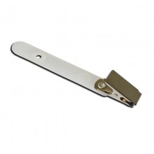 IDM Rigid Strap Clip with Frosted Nylon Strap - Pack of 100 