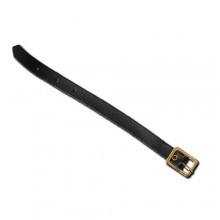 Black Leather Luggage Strap - Pack of 100 