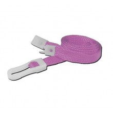 IDM Breakaway 80 cm long, 10mm wide - Plain Pink (100s) Lanyards - Plastic clip