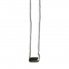 IDM AC223-W Economy Cord Lanyard with Breakaway - White (Pack of 100)