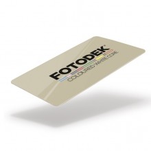 FOTODEKⓇ CR76-A Gloss Coloured White Core Cards (100s) - Buttermilk
