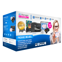 ID Manager DTC4500e Hopper Fed ID Card System