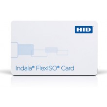 Indala Plain White FlexISO PVC Cards - Pack of 100