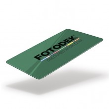 FOTODEKⓇ GR76-A Gloss Coloured White Core Cards (100s) - Spring Green