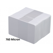 IDM CR80 760 Micron Blank PVC Cards - Pack of 100