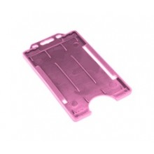 Open Faced Badge Holder (Pack of 100) - Pink