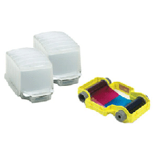 Magicard PCX-PF2 2 x 50 card dispensers +100 shot PF2 YMCKO Cassette Alto