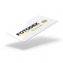 Fotodek® SLE5542 Contact Chip Cards - Pack of 100, Magstripe Optional