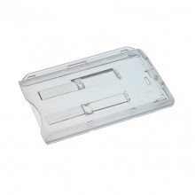 IDM Double Sided Landscape Slide Ejector Badge Holder - 86mm x 54mm, Pack of 100